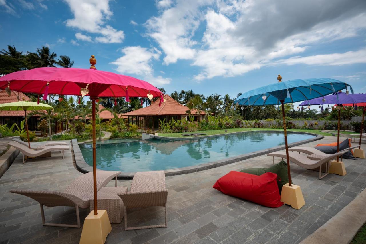 Kampung Uma Dawa Villas And Spa أوبود المظهر الخارجي الصورة