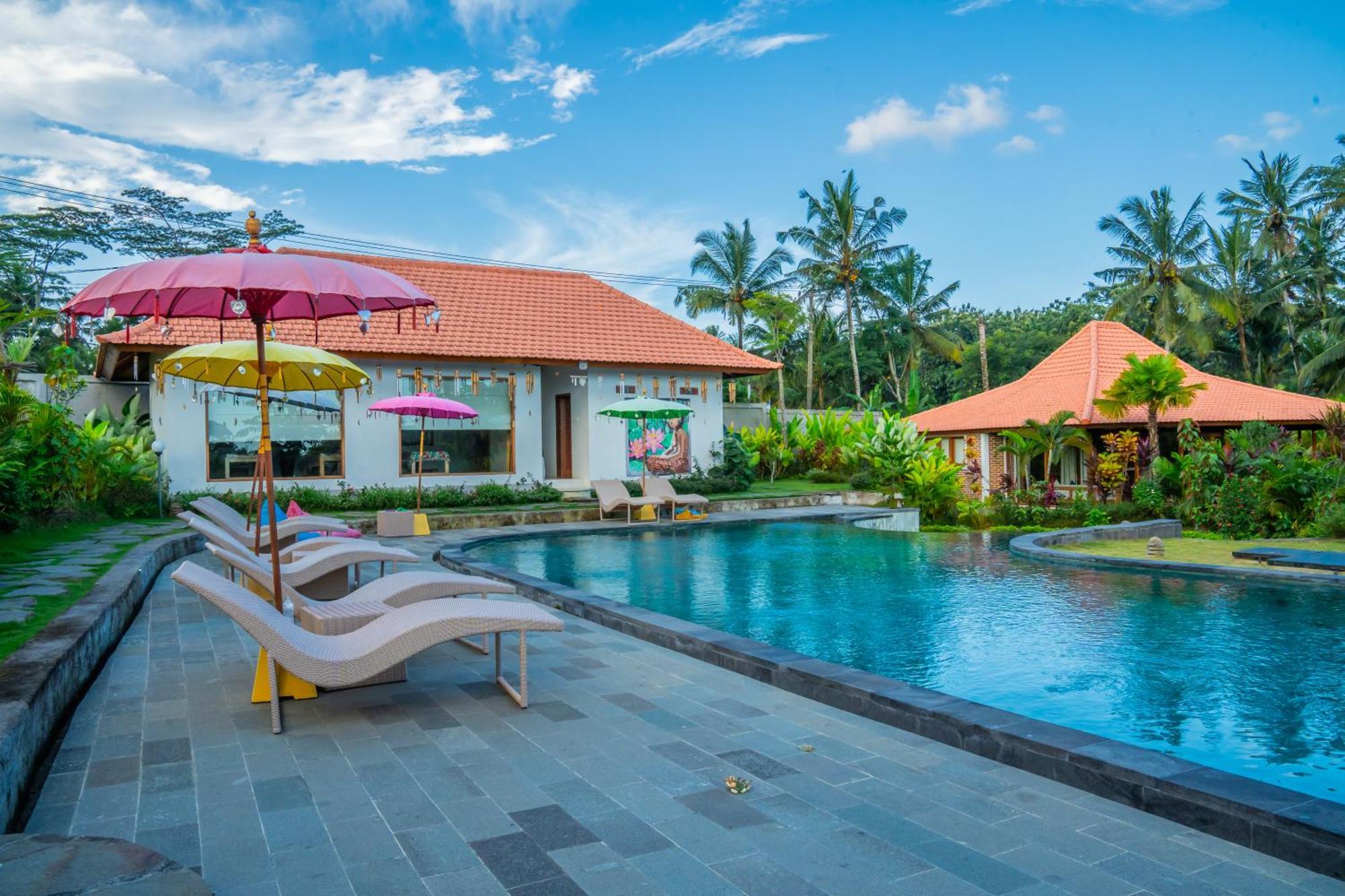 Kampung Uma Dawa Villas And Spa أوبود المظهر الخارجي الصورة