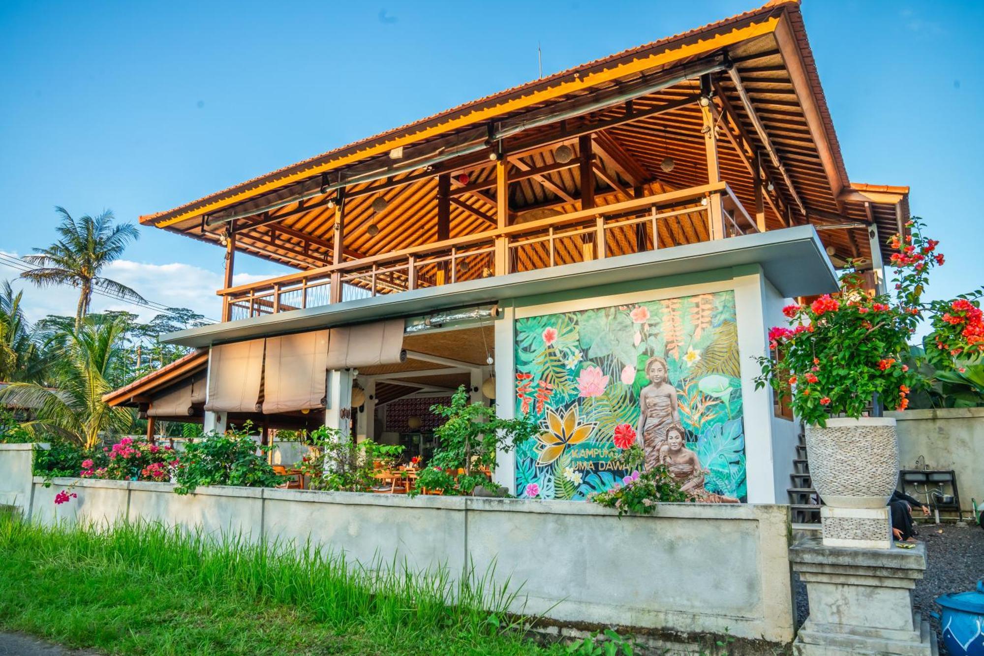 Kampung Uma Dawa Villas And Spa أوبود المظهر الخارجي الصورة