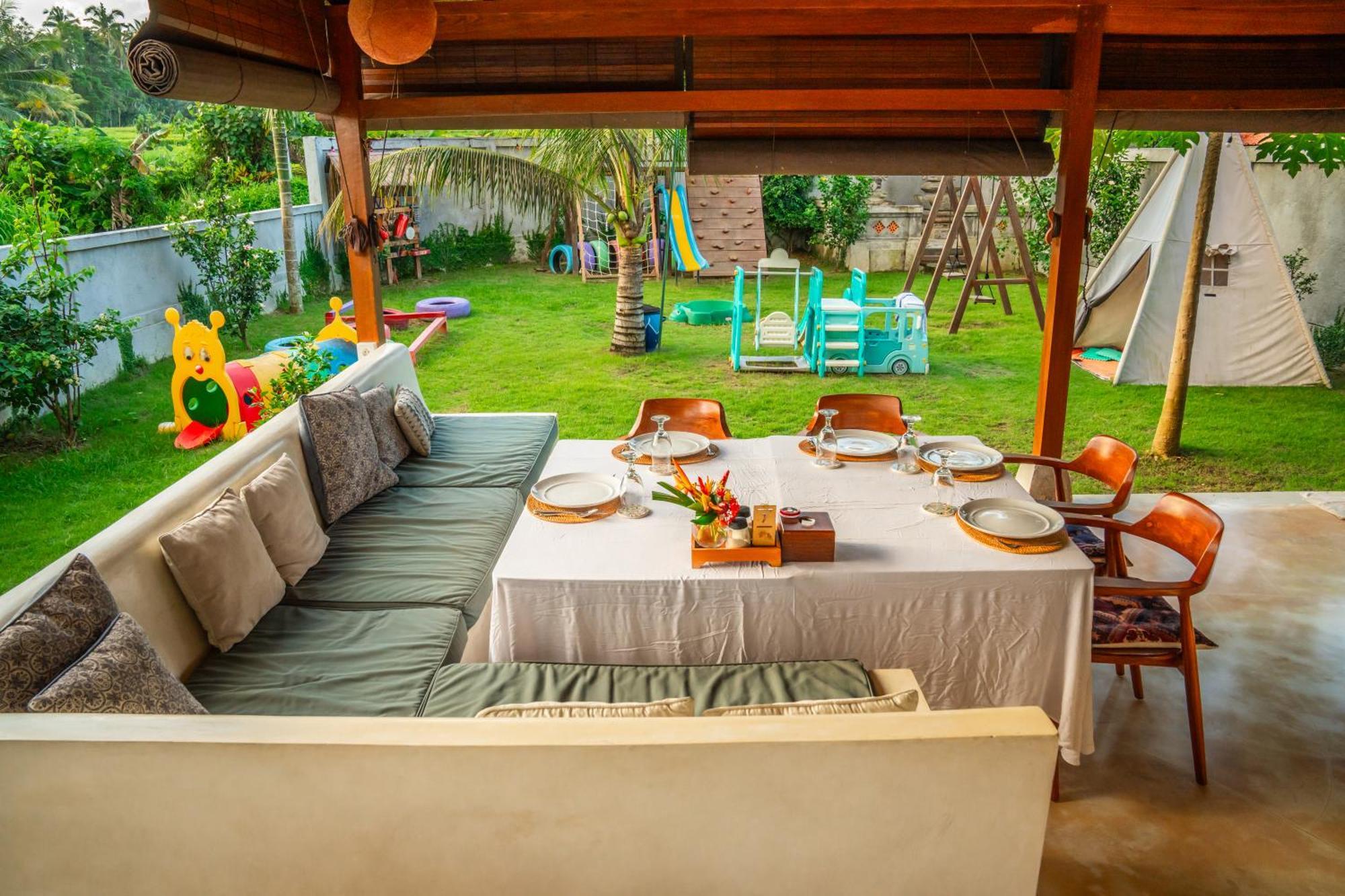 Kampung Uma Dawa Villas And Spa أوبود المظهر الخارجي الصورة