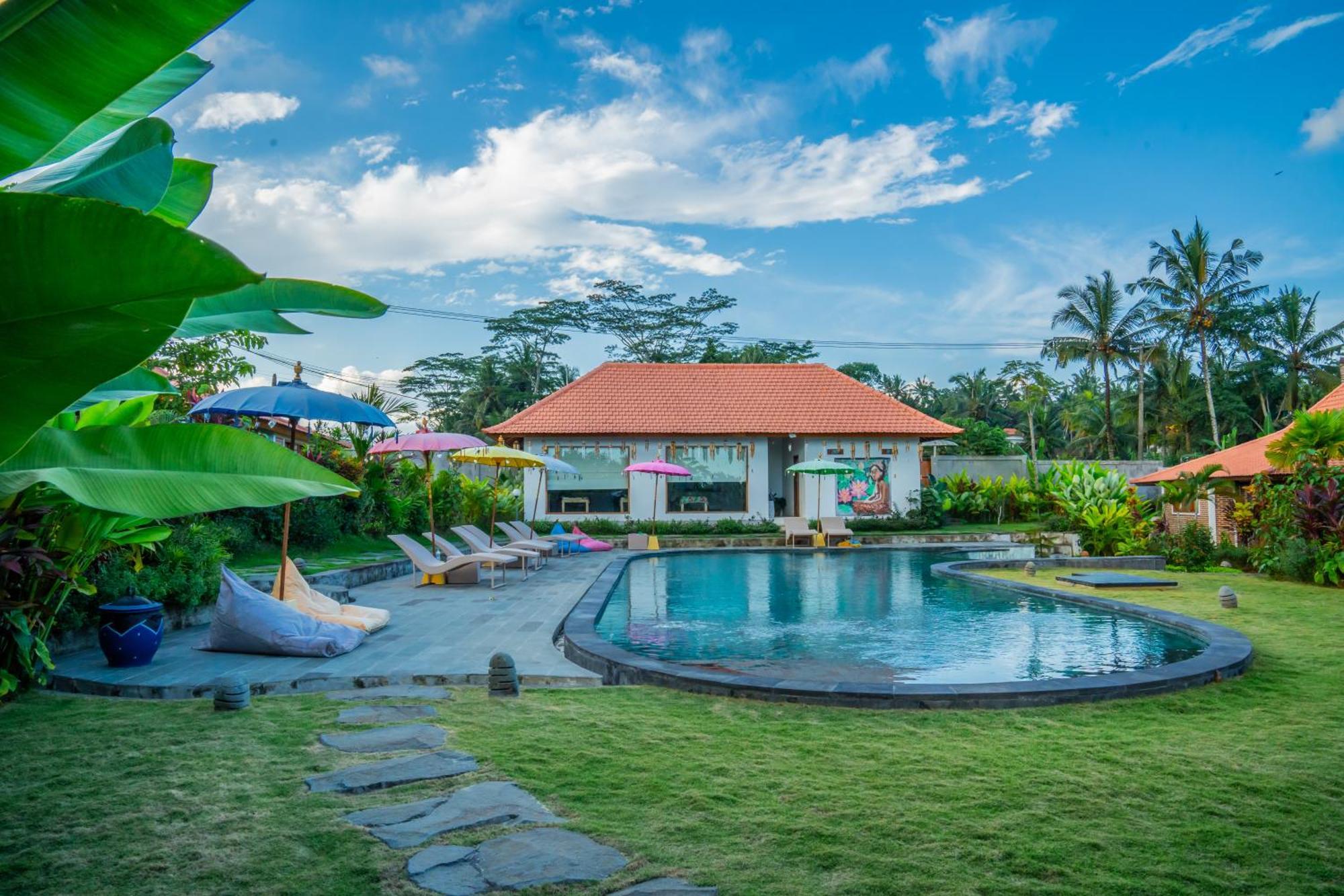 Kampung Uma Dawa Villas And Spa أوبود المظهر الخارجي الصورة