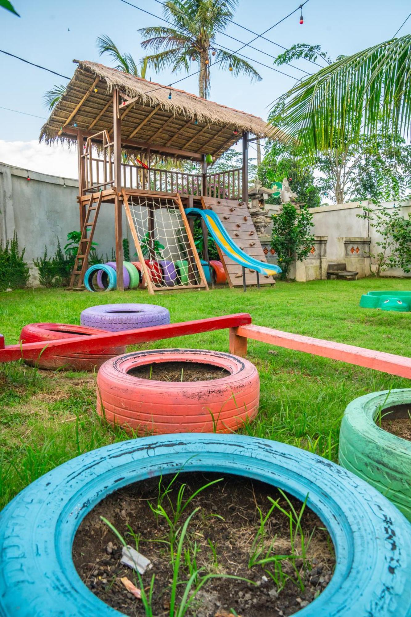 Kampung Uma Dawa Villas And Spa أوبود المظهر الخارجي الصورة