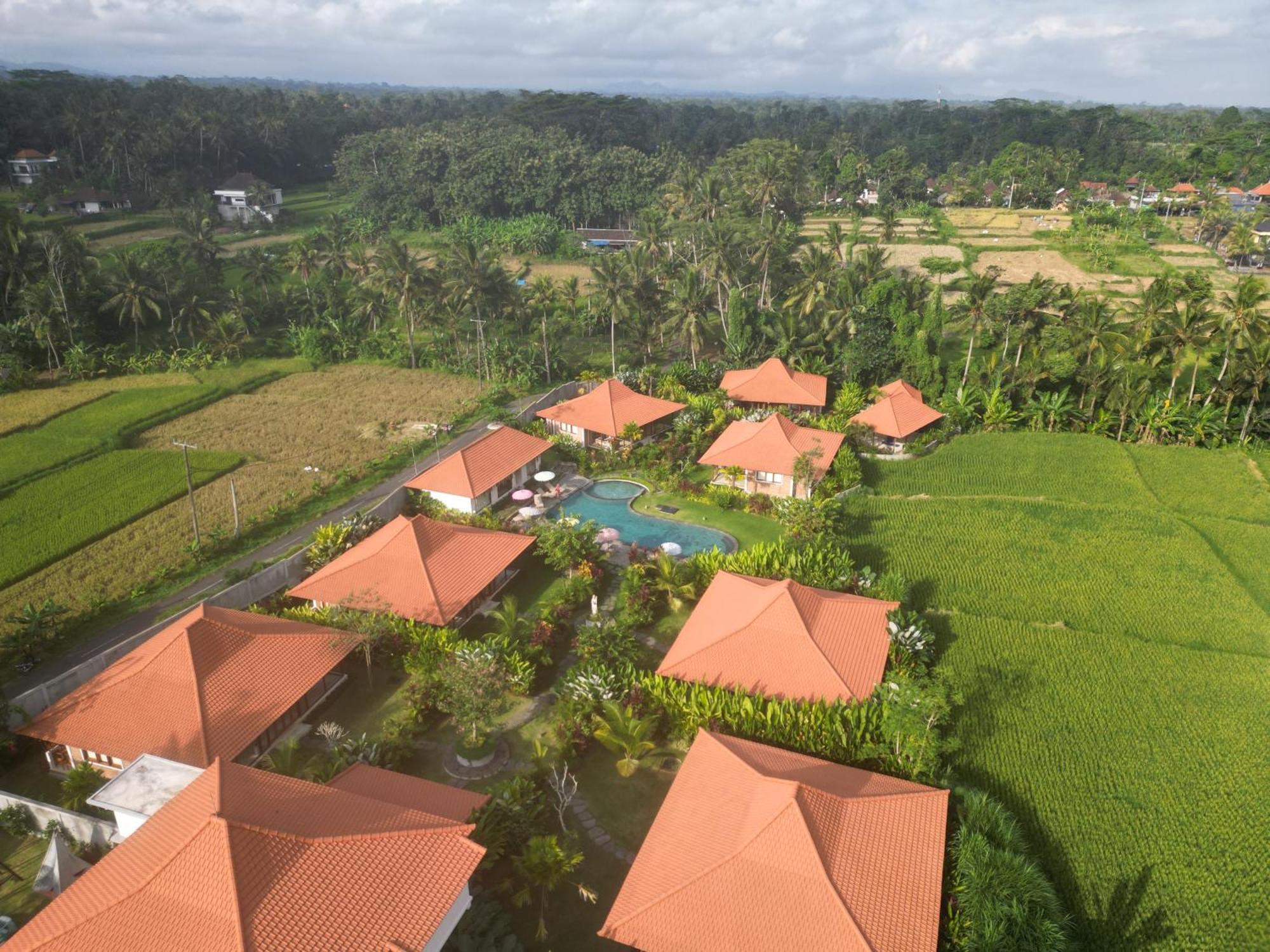 Kampung Uma Dawa Villas And Spa أوبود المظهر الخارجي الصورة